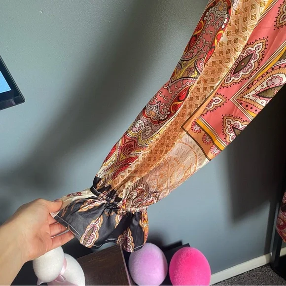 SHEIN Multicolor Paisley Print Dress - Picture 3 of 4